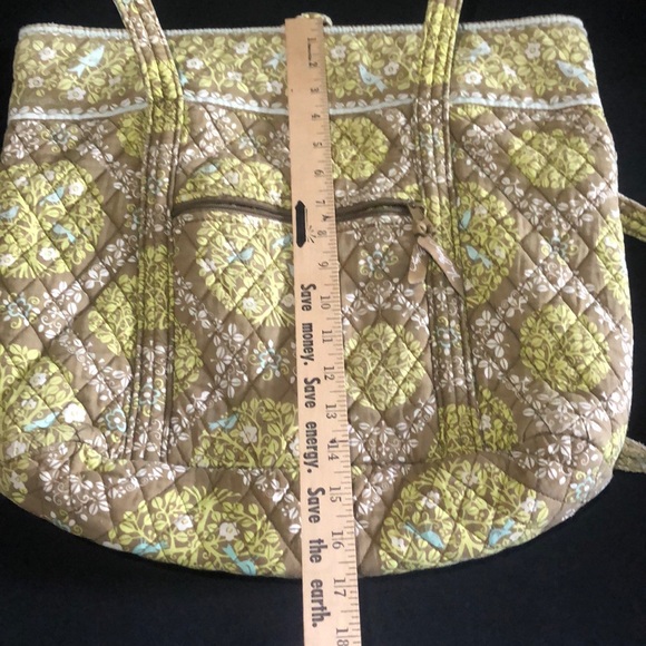 VERA BRADLEY BAG multi green tote bag - Picture 5 of 6